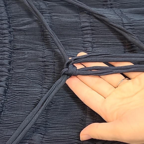 Current Air Strapless Summer Dress M - Dark blue - Picture 3 of 8